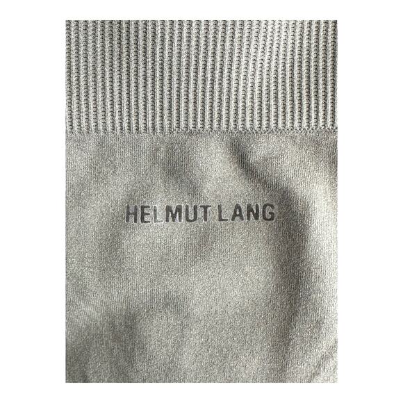 Helmut Lang Leggings Womens XS Small Green Seamless Athleisure Designer Staple - Picture 3 of 4